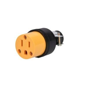 Contacto reforzado aterrizado, color amarillo Surtek COR02