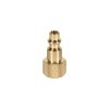 Conector TRUPER LatónRápido Hembra - CUERDA 1/4" NPT PROFESIONAL - Conexión Instantánea - Alta Durabilidad - Uso Industrial - Clave 19082
