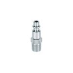Conector rápido de acero, macho, cuerda 1/4' NPT, PRETUL