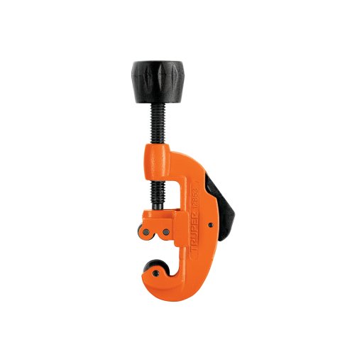 Cortador de Tubo cobre  TRUPER 1/8" a 1-1/8" - Diseño compacto con cuchilla de 17mm para instalaciones sanitarias (Clave 12853)