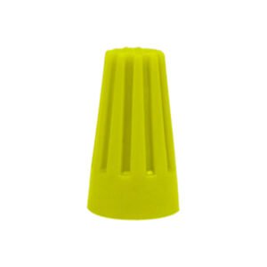 Capuchón para cable calibre 14 - 12, color amarillo Surtek CPC12
