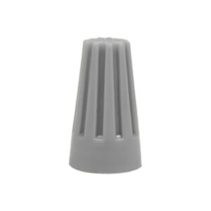 Capuchón para cable calibre 22 - 18, color gris Surtek CPC18