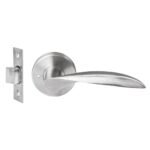 Manija tubular Messina función privacía, acero inoxidable, visual Proforza CPF3-40-US32DV