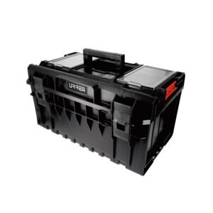 Caja portaherramientas plástica modular con compartimentos 23" x 15" x 12" Urrea CPM12