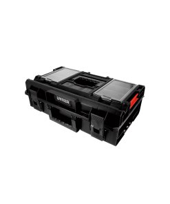 Caja portaherramientas plástica modular con compartimentos 23" x 15" x 7" Urrea CPM7