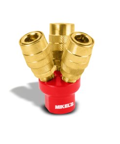Conexión de presión rápida 3 salidas MIKELS CPR-3
