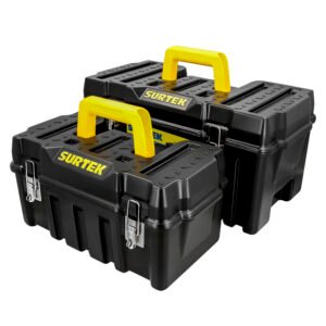 Juego de cajas portaherramientas plásticas, 2 piezas Surtek CPS2C