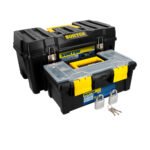 Juego de cajas portaherramientas plásticas, 4 piezas Surtek CPS4C