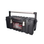 Caja portaherramientas plástica con broches metálicos y charola 26" x 10" x 10" Urrea CPU26A