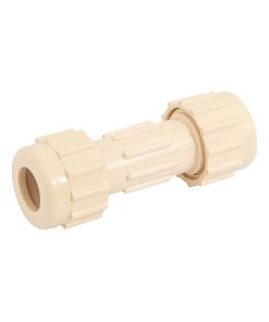 Cople de Compresión CPVC de 1/2', Resistente y Duradero, Ideal para Conexiones de Tuberías CPVC, Clave 48923, Foset