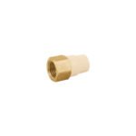 Adaptador hembra de CPVC 1/2' con inserto y tuerca de latón