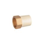 Adaptador hembra de CPVC 2' con inserto y tuerca de latón