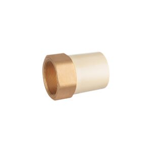 Adaptador hembra de CPVC 2' con inserto y tuerca de latón