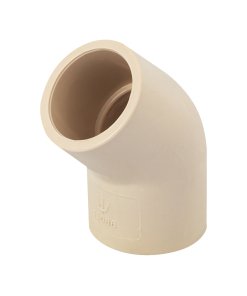 Codo 45° de CPVC de 1/2', Resistente y Duradero, Ideal para Instalaciones de Tuberías, Clave 45086, Foset