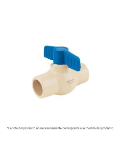 Válvula de Esfera CPVC de 1-1/4', Alta Calidad y Funcionalidad para Conexiones de Agua, Clave 44459, FOSET