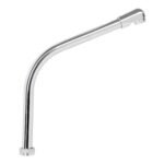 Cuello tipo cobra para mezcladora de fregadero, cromo, BASIC