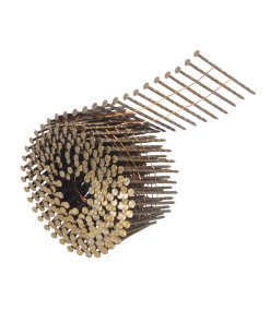 Clavos en rollo de 300 para clavadora neumática calibre 12 largo 2" Surtek CR200
