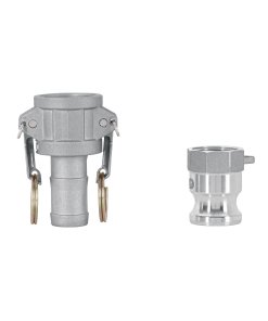 Juego Truper Profesional de Conexiones Rápidas - Tecnología de Acoplamiento para Manguera de 1" de Motobomba que Agiliza el Montaje del Sistema de Bombeo (Clave 103762)