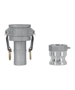 Juego Truper Profesional de Conexiones Rápidas - Tecnología de Acoplamiento para Manguera de 1.5" de Motobomba que Permite Instalación sin Herramientas (Clave 103763)