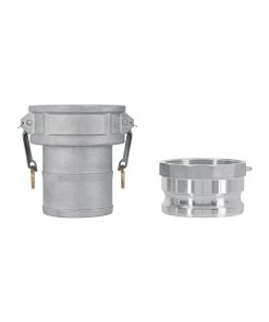 Juego Truper Profesional de Conexiones Rápidas - Tecnología de Acoplamiento para Manguera de 4" de Motobomba que Optimiza el Rendimiento en Trabajos Industriales (Clave 103766)