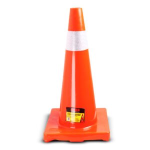 Cono de seguridad (70 cms, con reflejante) MIKELS CS-70R