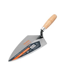 Cuchara para Albañil TRUPER 10" Forjada Tipo Filadelfia - Diseño Curvo para Mayor Precisión en Aplanados y repellos (Clave 12992)