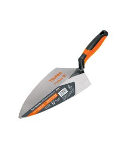 Cuchara para Albañil TRUPER 12" Forjada Tipo Filadelfia Comfort - Diseño Balanceado para Mayor Comodidad en Uso Prolongado (Clave 102617)