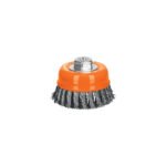 Carda TRUPER CopaMaster 4" - ALAMBRE TRENZADO GRUESO CON EJE M14 - Estándar Europeo - Potencia Superior - Uso Industrial - Clave 17532