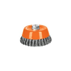 Carda TRUPER CopaTrenzada 5" - ALAMBRE TRENZADO FINO CON EJE M14 - Compatibilidad Europea - Rendimiento Óptimo - Precisión Profesional - Clave 11544