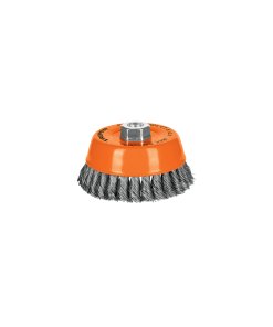 Carda TRUPER CopaMaster 5" - ALAMBRE TRENZADO GRUESO CON EJE 5/8"-11 - Potencia Industrial - Limpieza Extrema - Máxima Durabilidad - Clave 11542