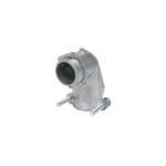Conector curvo 1' para tubo flexible metálico, VOLTECK