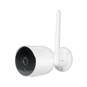 Cámara de seguridad WiFi fija para exterior, tipo bala, 2MP