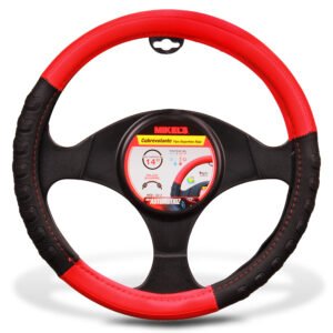 Cubre volante tipo deportivo, color rojo MIKELS CU-2