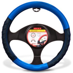 Cubre volante tipo deportivo, color azul MIKELS CU-3