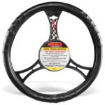 Cubre volante texturizado, color negro MIKELS CU-4