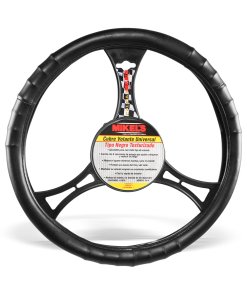 Cubre volante texturizado, color negro  MIKELS CU-4