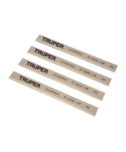 Set de 4 Cuchillas TRUPER para Canteadora CANT-8X-2 - Versión mejorada para producción continua (Clave 16921)