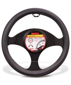 Cubre volante tipo piel, color gris MIKELS CU-PG