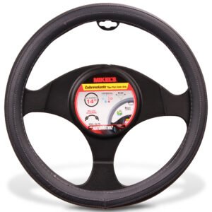 Cubre volante tipo piel, color gris MIKELS CU-PG