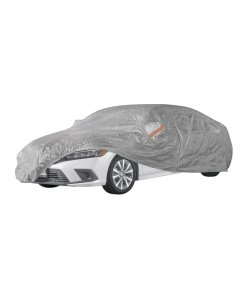 Cubierta TRUPER para Autos Medianos - Protección UV 98% con Ventanas de Visibilidad Lateral (Clave 104083)