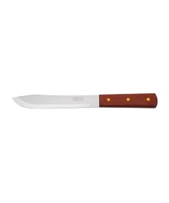 Cuchillo Cebollero 7' Mango de Madera, Ideal para Cortes en Cocina Profesional, Clave 23077, Pretul