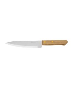 Cuchillo de Chef 7' Mango de Madera, Alta Durabilidad para Uso en Cocina, Clave 23081, Pretul