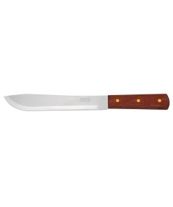 Cuchillo Cebollero 8' Mango de Madera, Alta Durabilidad para Cortes en Cocina, Clave 23078, Pretul
