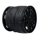 Kilo de cuerda negra de polipropileno 8 mm, carrete 20kg
