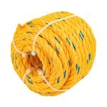 Metro de cuerda amarilla de polipropileno 13 mm, rollo 13m