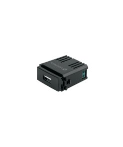 Módulo USB Volteck Italiana Negro - Tecnología de Carga en Diseño Elegante para Ambientes Contemporáneos (Clave 47603)