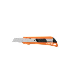 Cutter TRUPER Reforzado 18mm - Carcasa de plástico resistente con mecanismo de avance suave (Clave 16974)