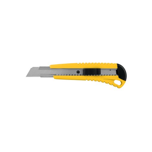 Cutter 18 mm Plástico con Alma Metálica, Herramienta Ideal para Cortes Precisos, Clave 22396, Pretul