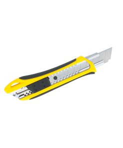 Cutter con cuerpo de plástico de 25 mm, cambio automático de navaja Surtek CUTF25