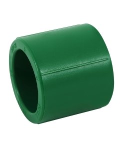 Cople de PPR, 1-1/4' (40mm), Resistente y Duradero, Ideal para Conexiones de Tuberías PPR, Clave 45447, Foset